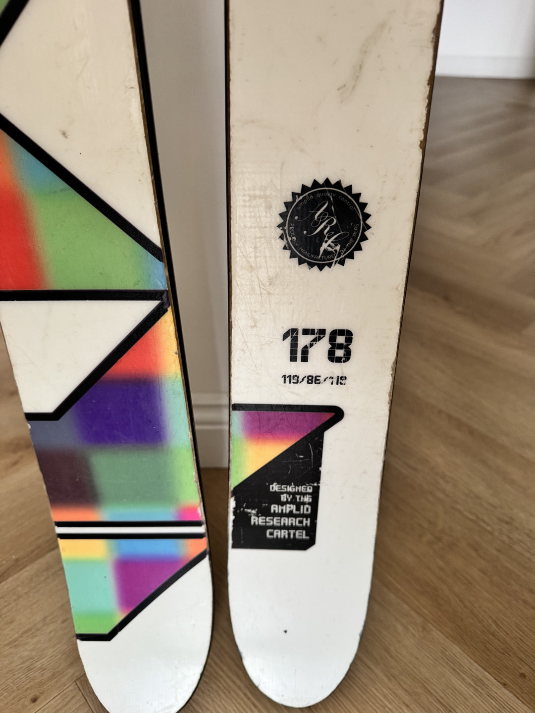 sci freeride Amplid Syntax hero2 technology 178cm usato