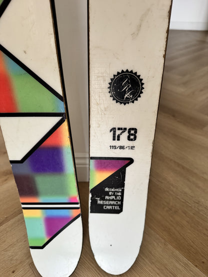 sci freeride Amplid Syntax hero2 technology 178cm usato