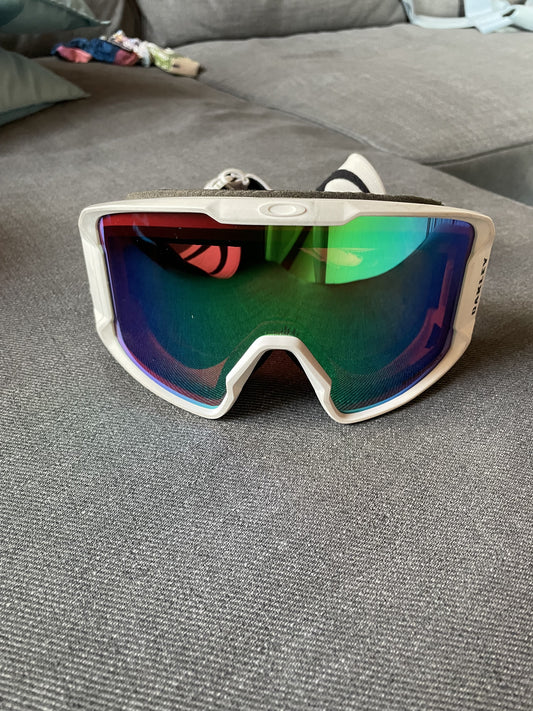 Maschera sci/snowboard Oakley Line miner jade iridium