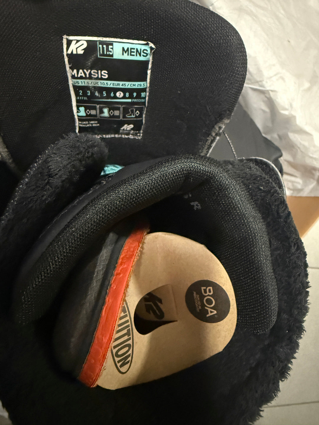 Scarponi Snowboard K2 Maysis tg. 29.5 2025 usati