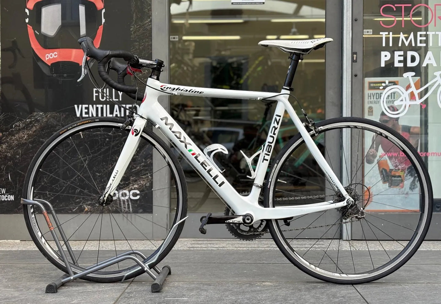 Bici Max Lelli Cinghialino Tiburzi Ultegra tg S usata