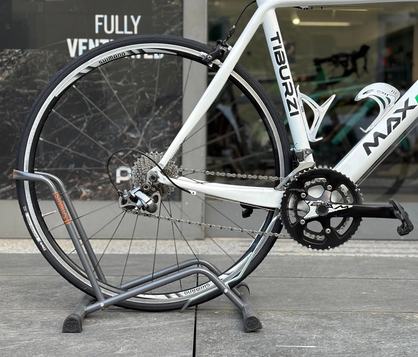 Bici Max Lelli Cinghialino Tiburzi Ultegra tg S usata
