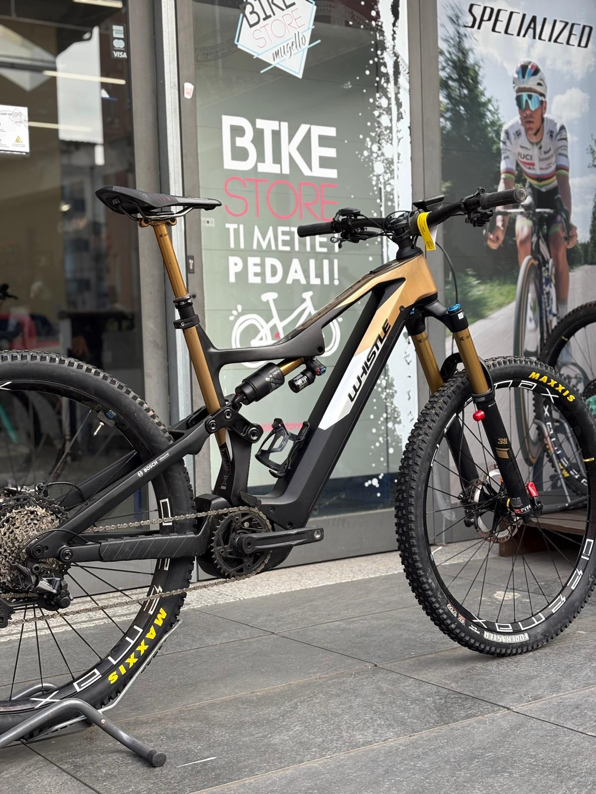 e-Bike MTB Whistle B.Rush C10.4 tg L usata