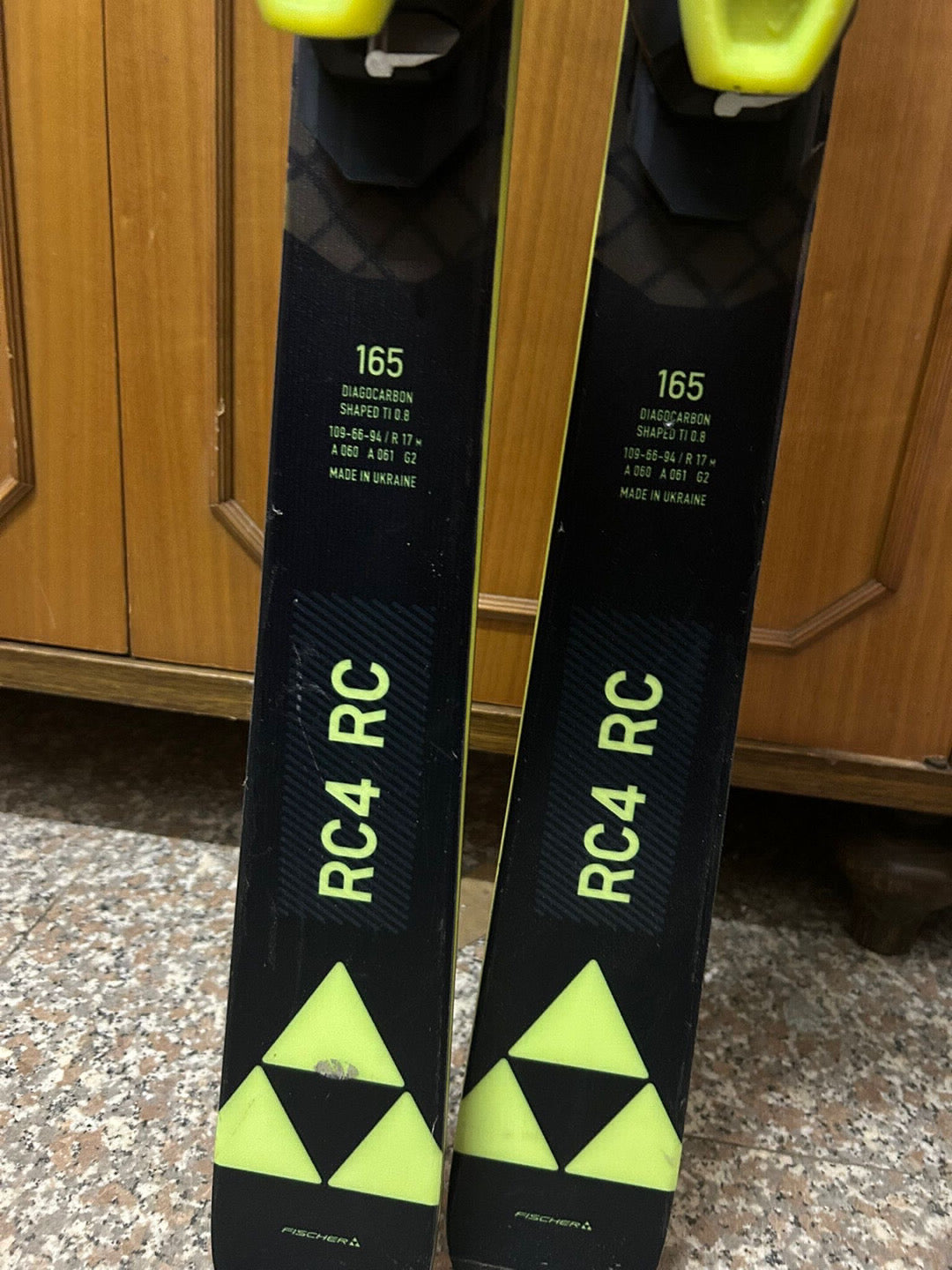 Sci Fischer RC4 RC 165cm usati r17 usati