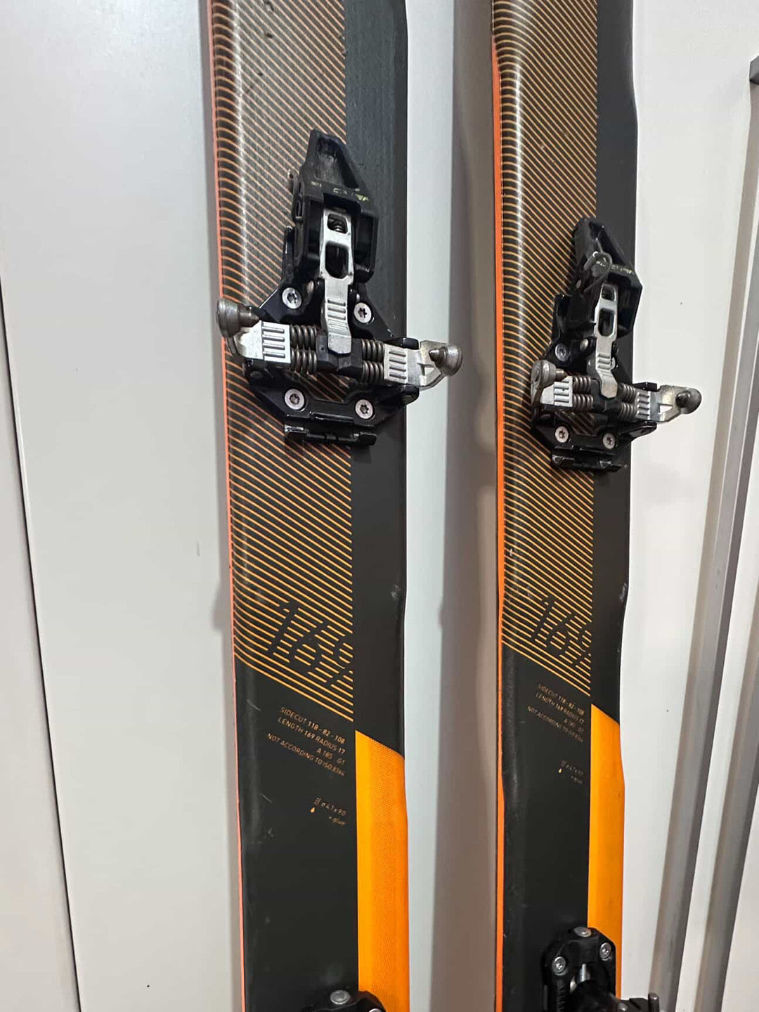 Scialpinismo Fischer Transalp 82 169cm usato