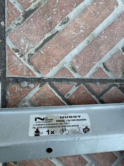 Porta bici da tetto in acciaio