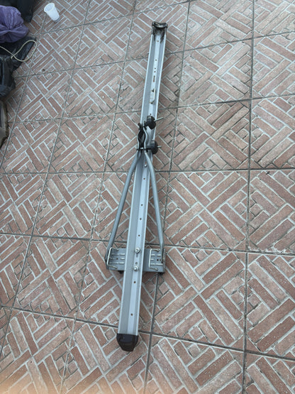 Porta bici da tetto in acciaio