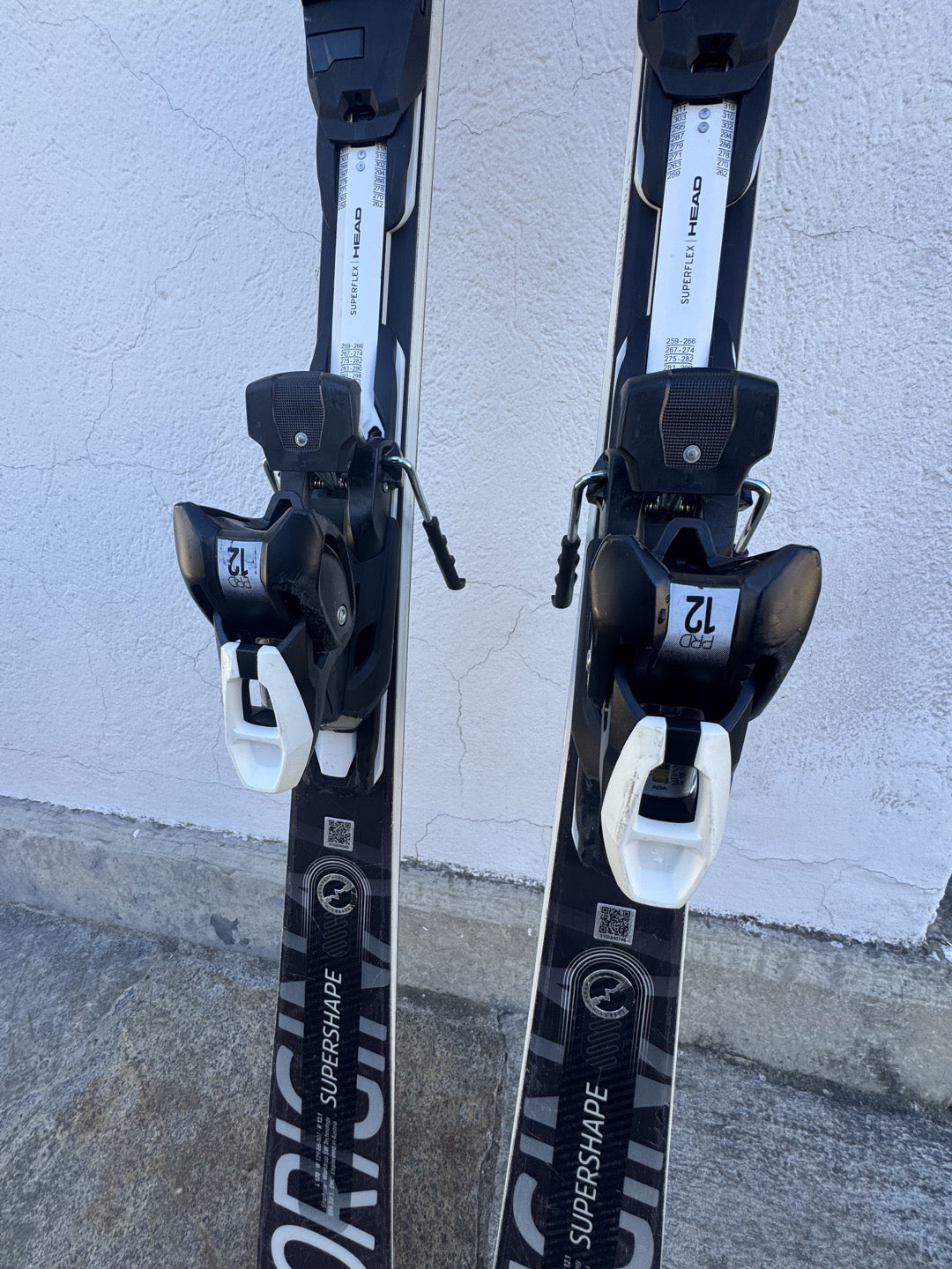 sci Head Supershape Original 170cm r12.1 usati