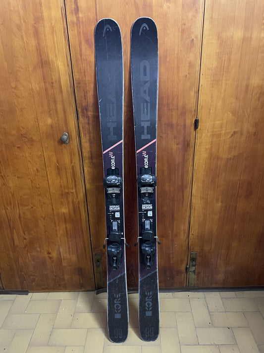 sci Head Kore 99 lunghezza 162 con attacchi  usati