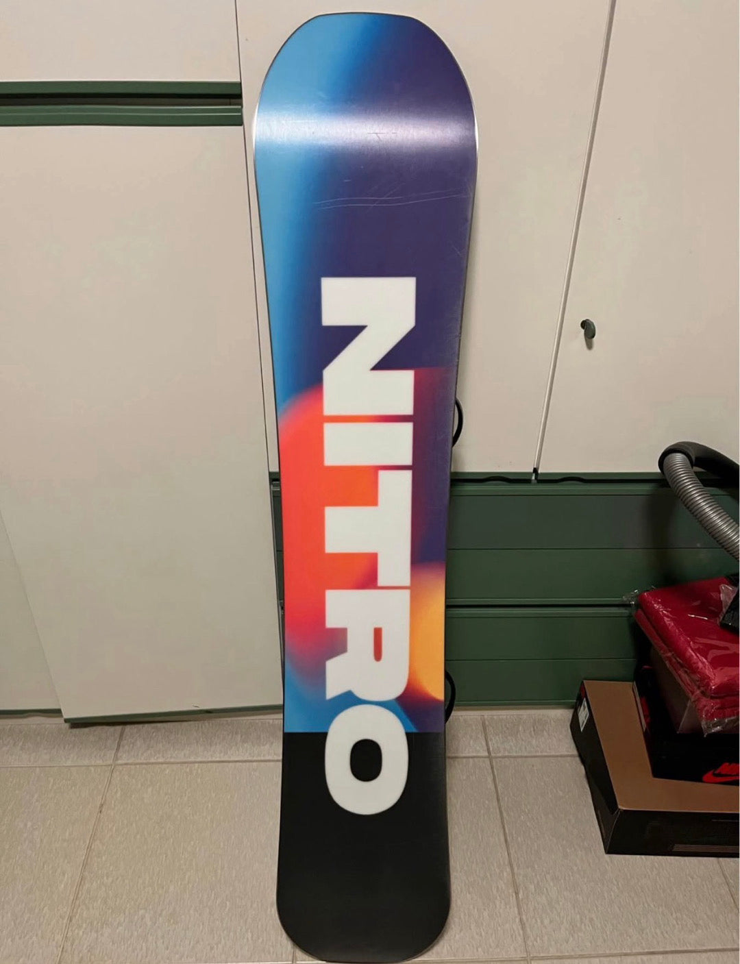 Snowboard Nitro prime chroma camber out 155 cm + attacchi usato