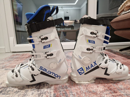 scarponi sci Salomon S/max 130 tg 26/26.5 usato