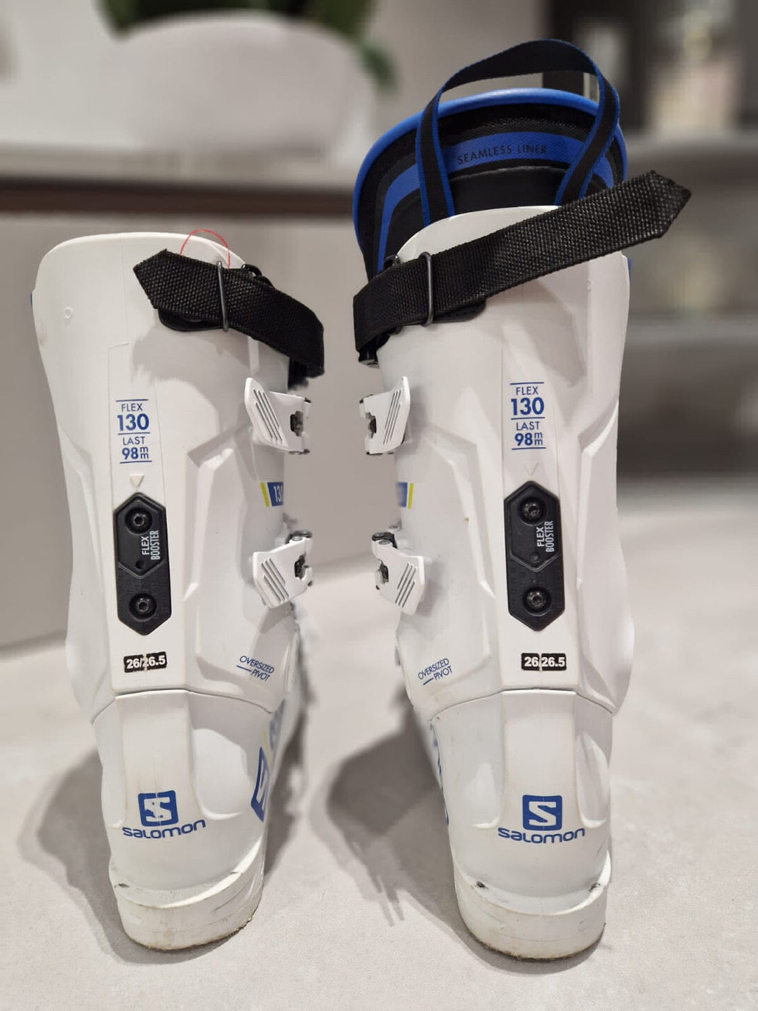 scarponi sci Salomon S/max 130 tg 26/26.5 usato