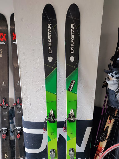 Sci alpinismo Dynastar Cham HM 87 178cm + attacchi Dynafit usati