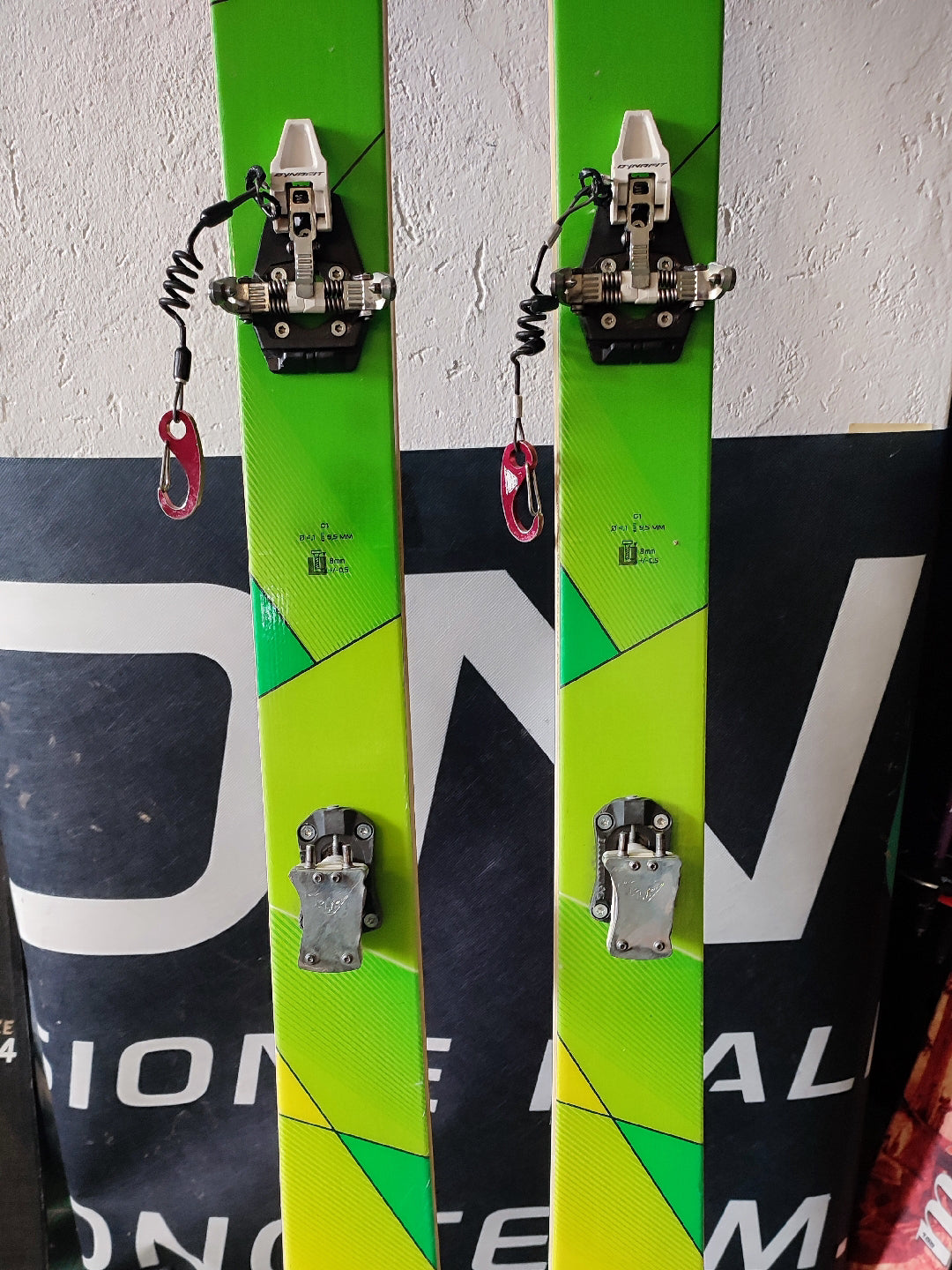 Sci alpinismo Dynastar Cham HM 87 178cm + attacchi Dynafit usati