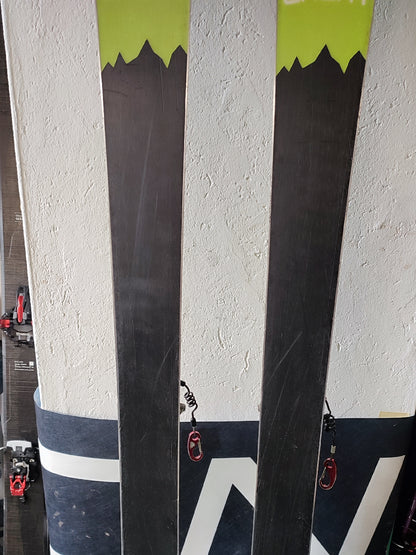 Sci alpinismo Dynastar Cham HM 87 178cm + attacchi Dynafit usati