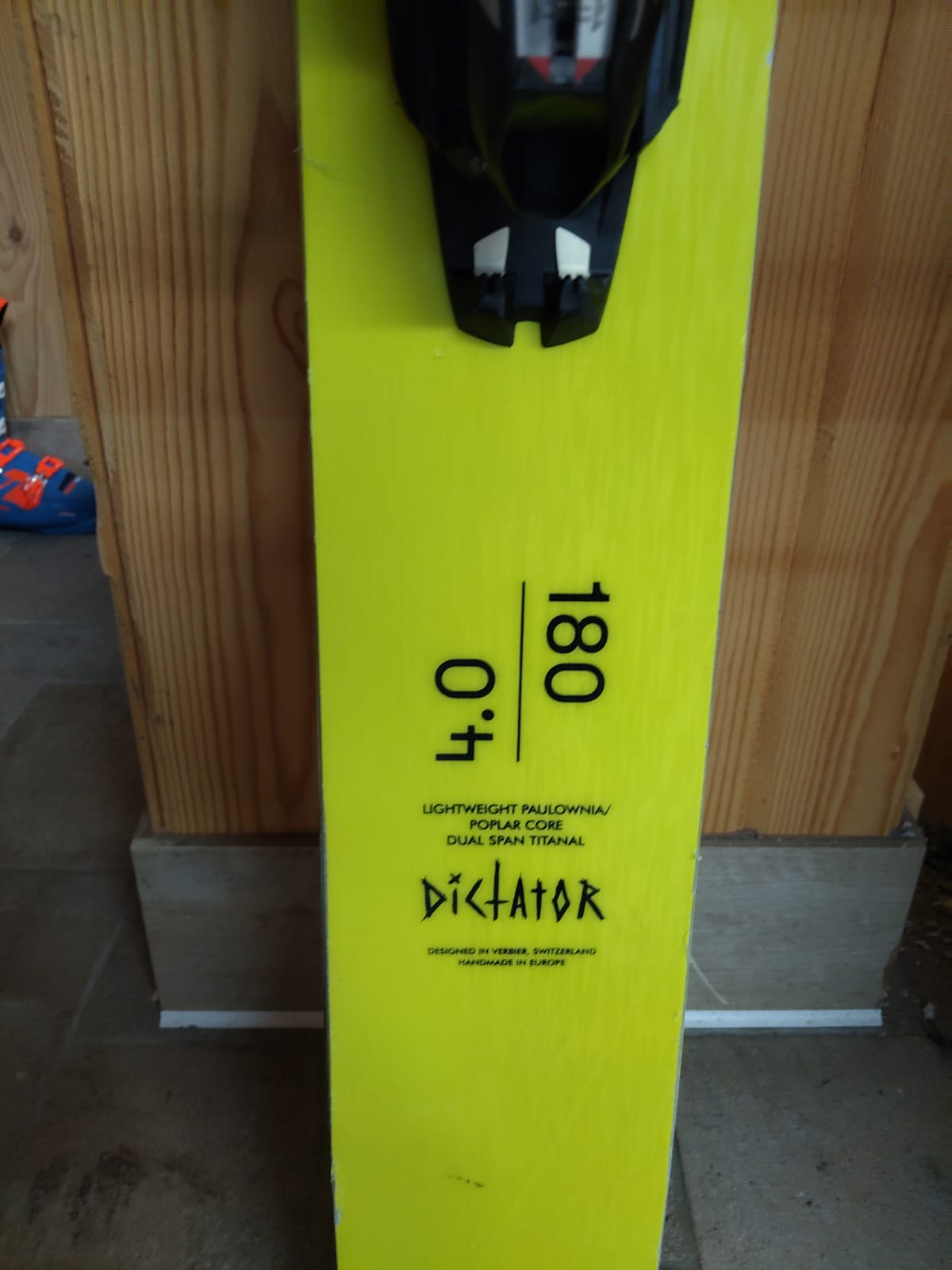 Faction Dictator 4.0 X 180 cm 2022 Sci All Mountain / Freeride Usati rigenerati
