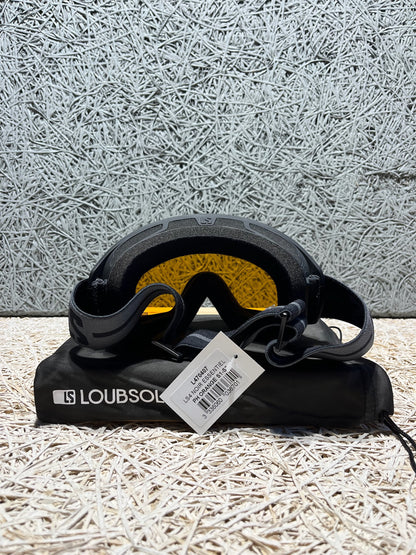 Maschera sci Loubsol LS4 OTG Cat 1-3 nera nuova