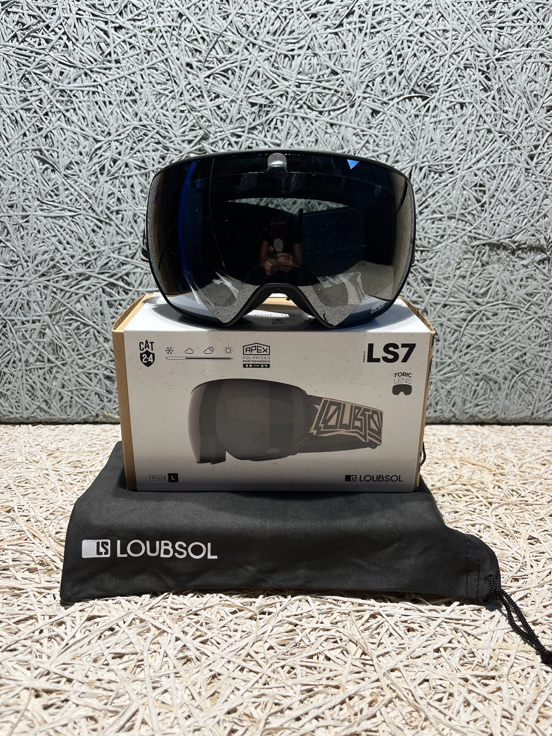 Maschera sci Loubsol LS7 Sandman CAT 2-4 NUOVA