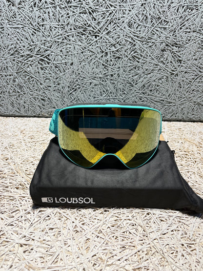Maschera sci Loubsol LS3 Vert standard CAT 3 nuova