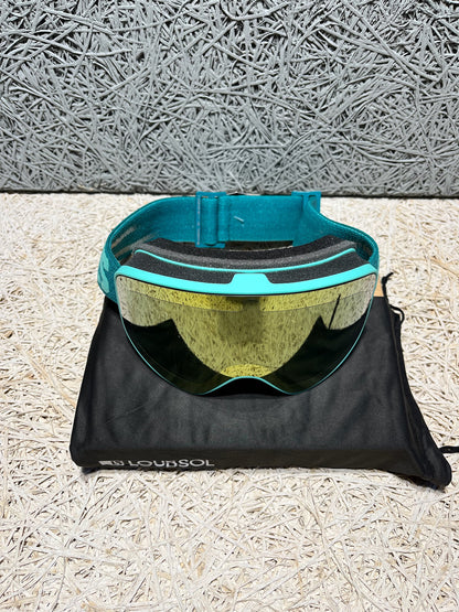 Maschera sci Loubsol LS3 Vert standard CAT 3 nuova