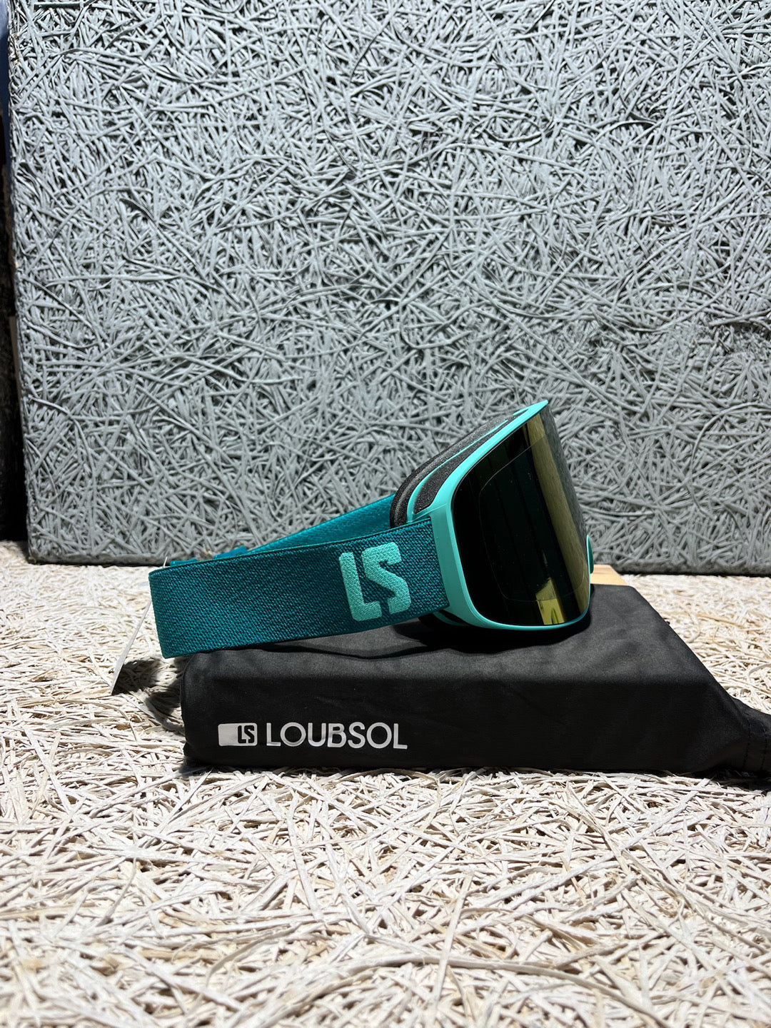 Maschera sci Loubsol LS3 Vert standard CAT 3 nuova