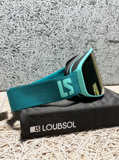 Maschera sci Loubsol LS3 Vert standard CAT 3 nuova