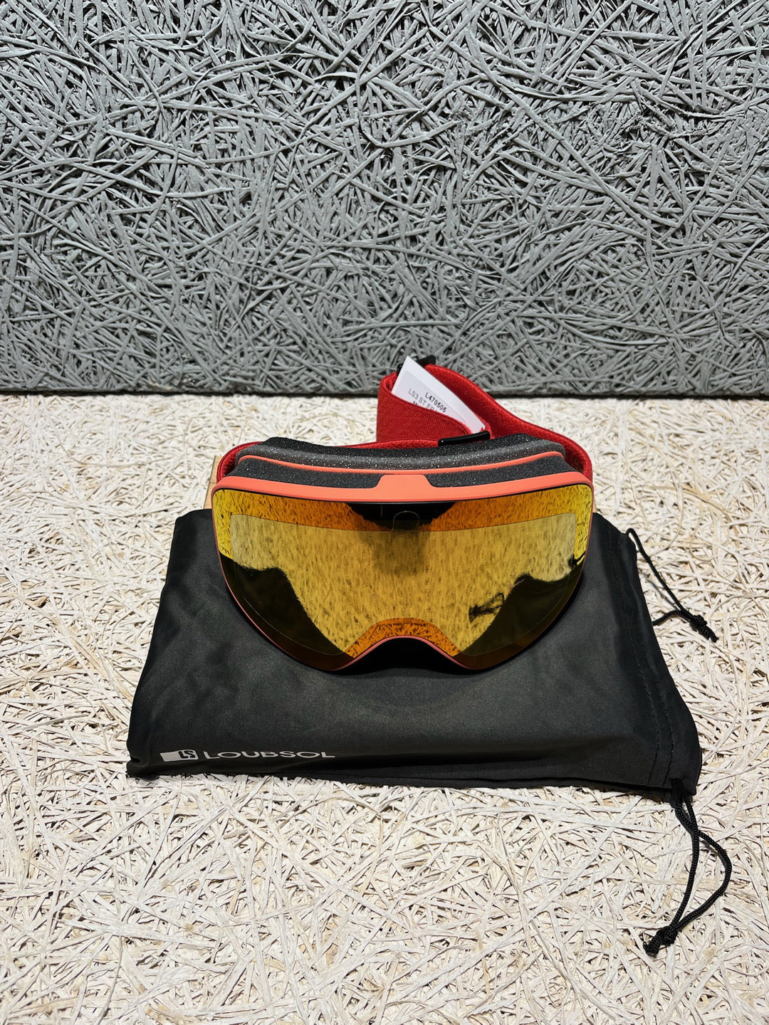 Maschera sci Loubsol LS3 Std Framboise Cat 3 nuova