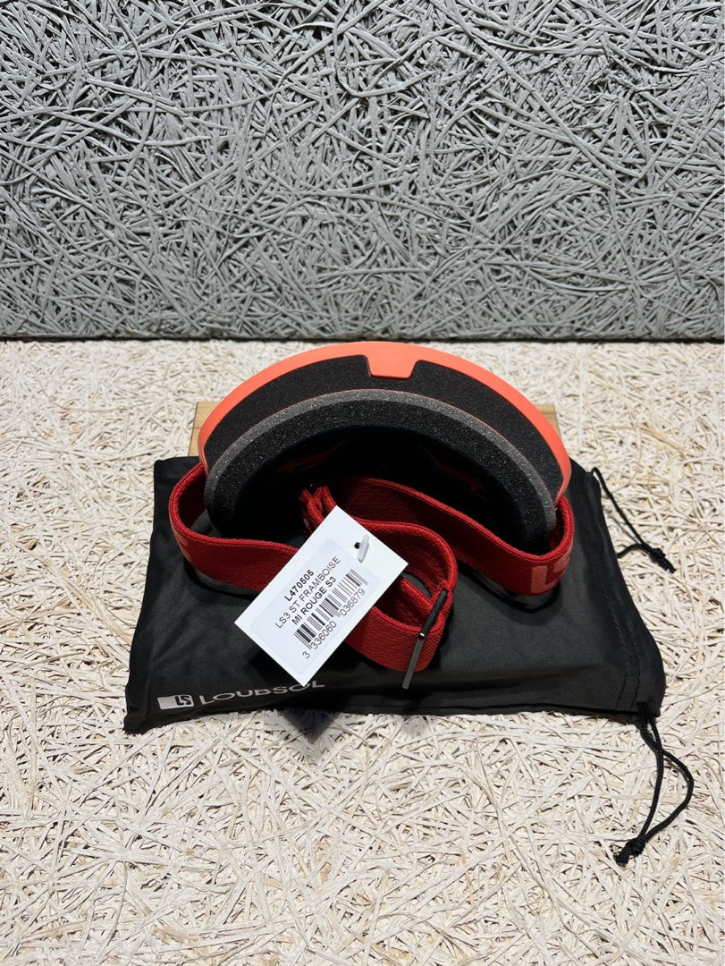 Maschera sci Loubsol LS3 Std Framboise Cat 3 nuova