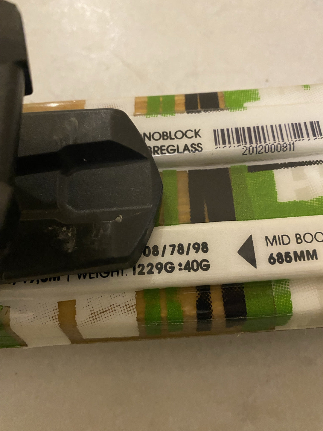 Sci alpinismo Elan Alaska 163cm + attacchi Dynafit usati