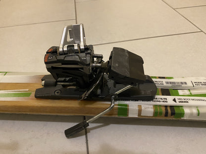 Sci alpinismo Elan Alaska 163cm + attacchi Dynafit usati