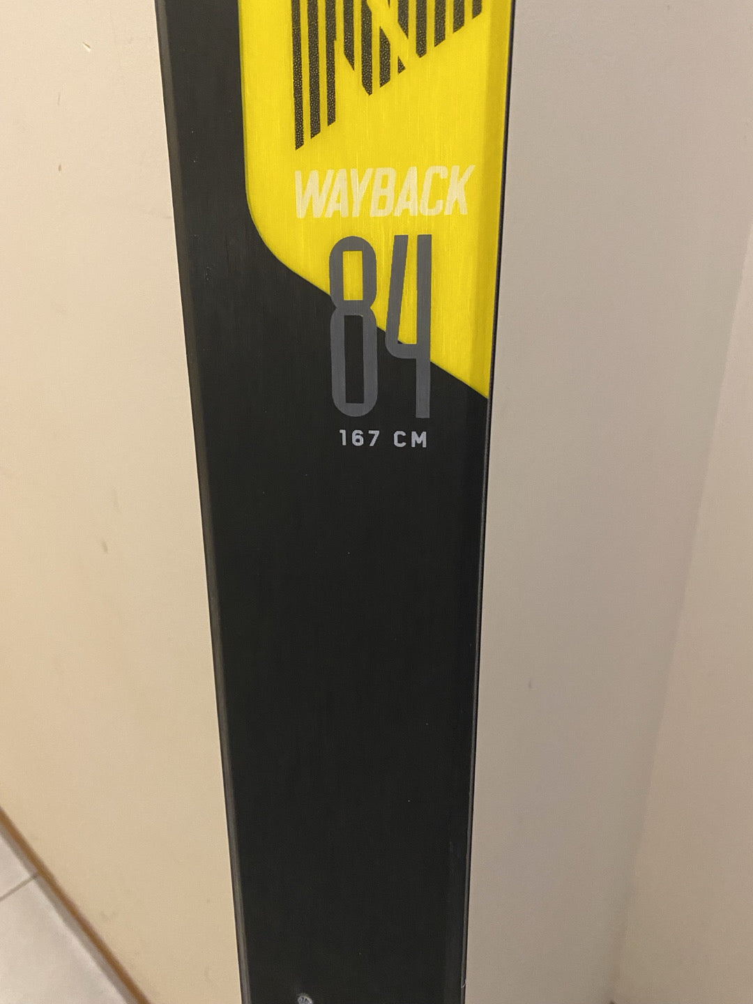 Sci scialpinismo K2 Wayback 84 167cm (forati) usati