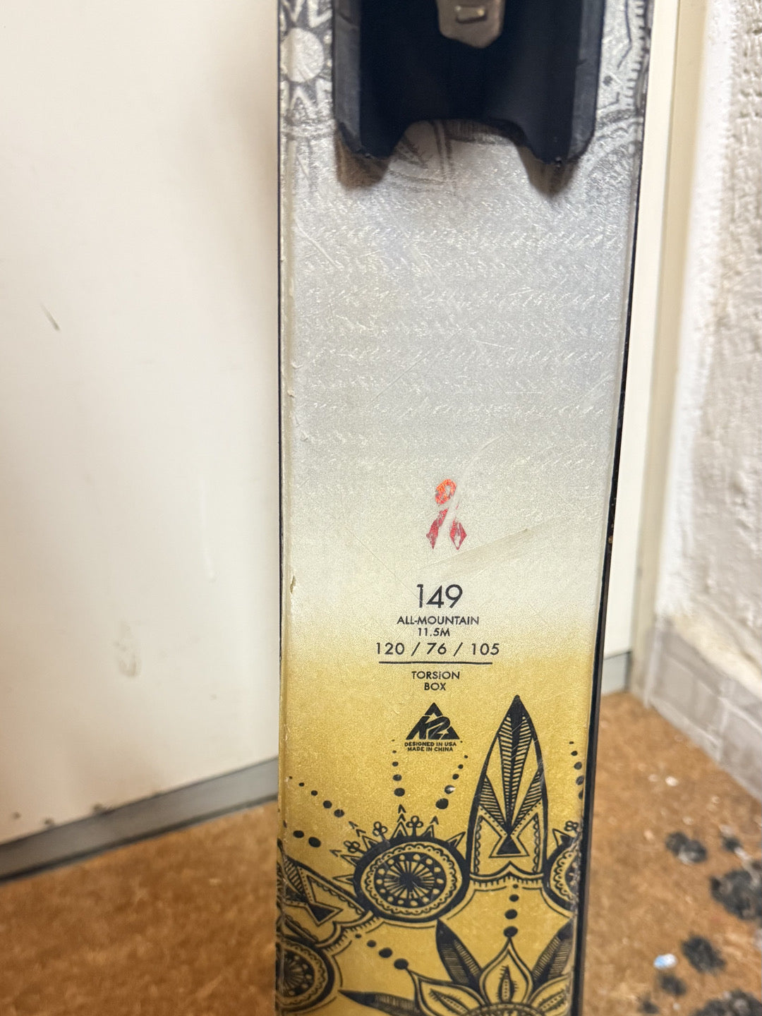 sci donna All Mountain 149 cm usati