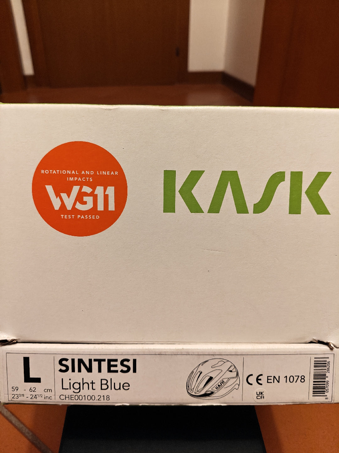 vendo casco bici kask tg L (59-62 cm) nuovo