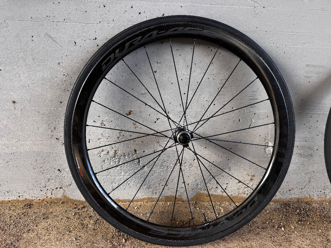 Ruote Dura-ace 12speed disk a tubolare usate pari al nuovo