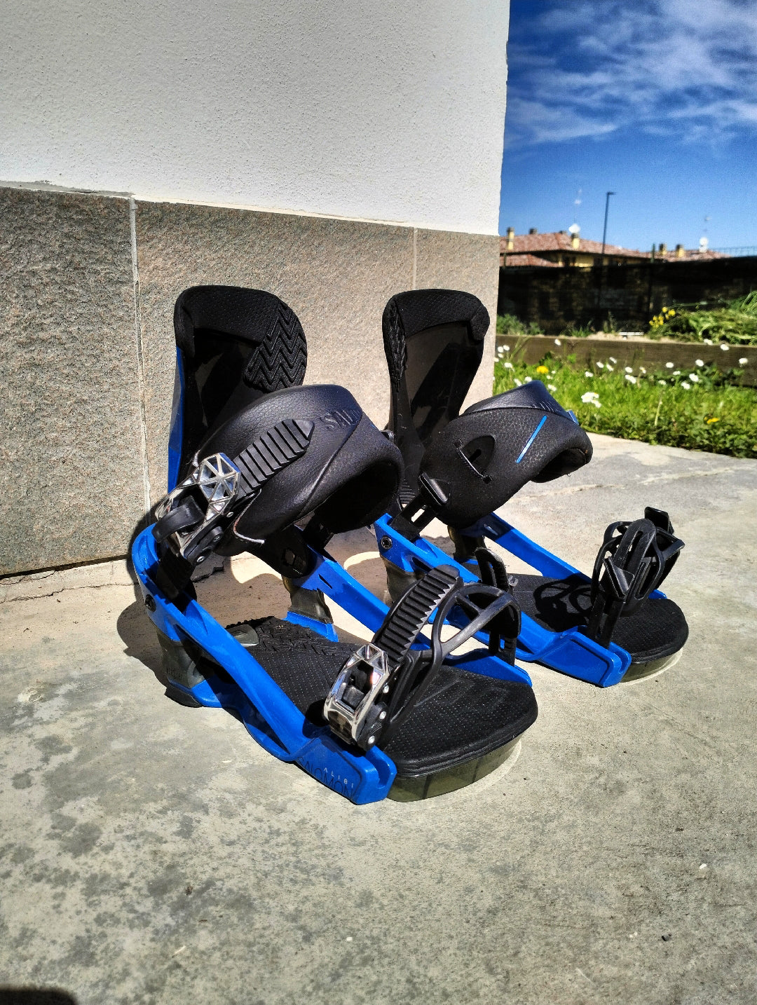 attacchi da snowboard taglia medium Usati