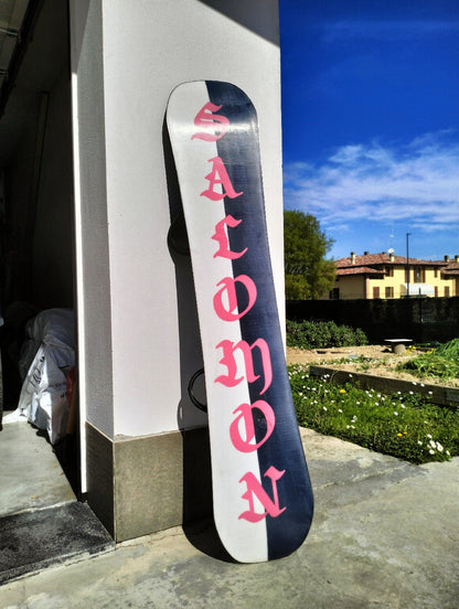 Tavola da snowboard con attacchi  Usata