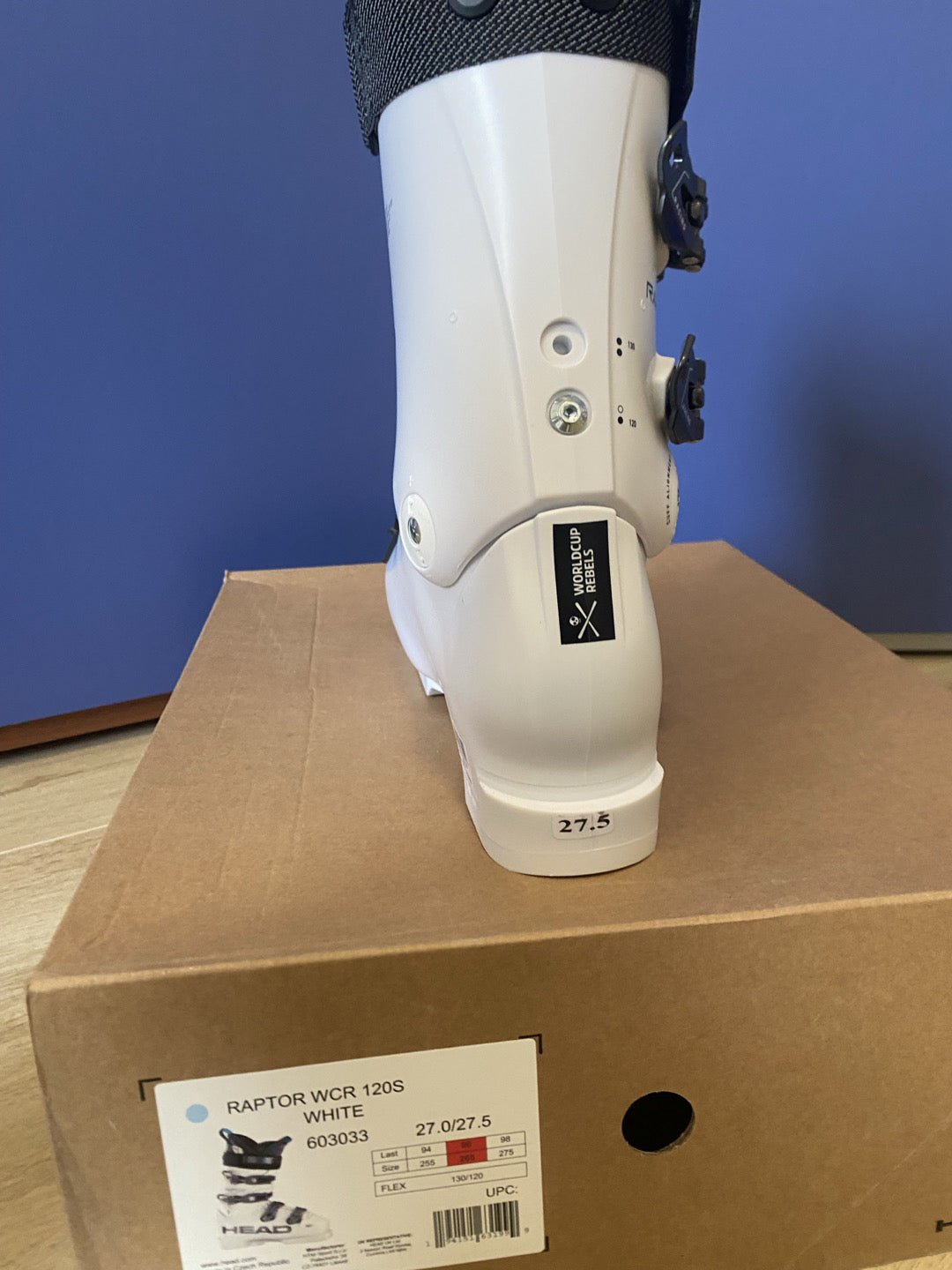 HEAD RAPTOR WCR 120S tg 27/27.5 NUOVI