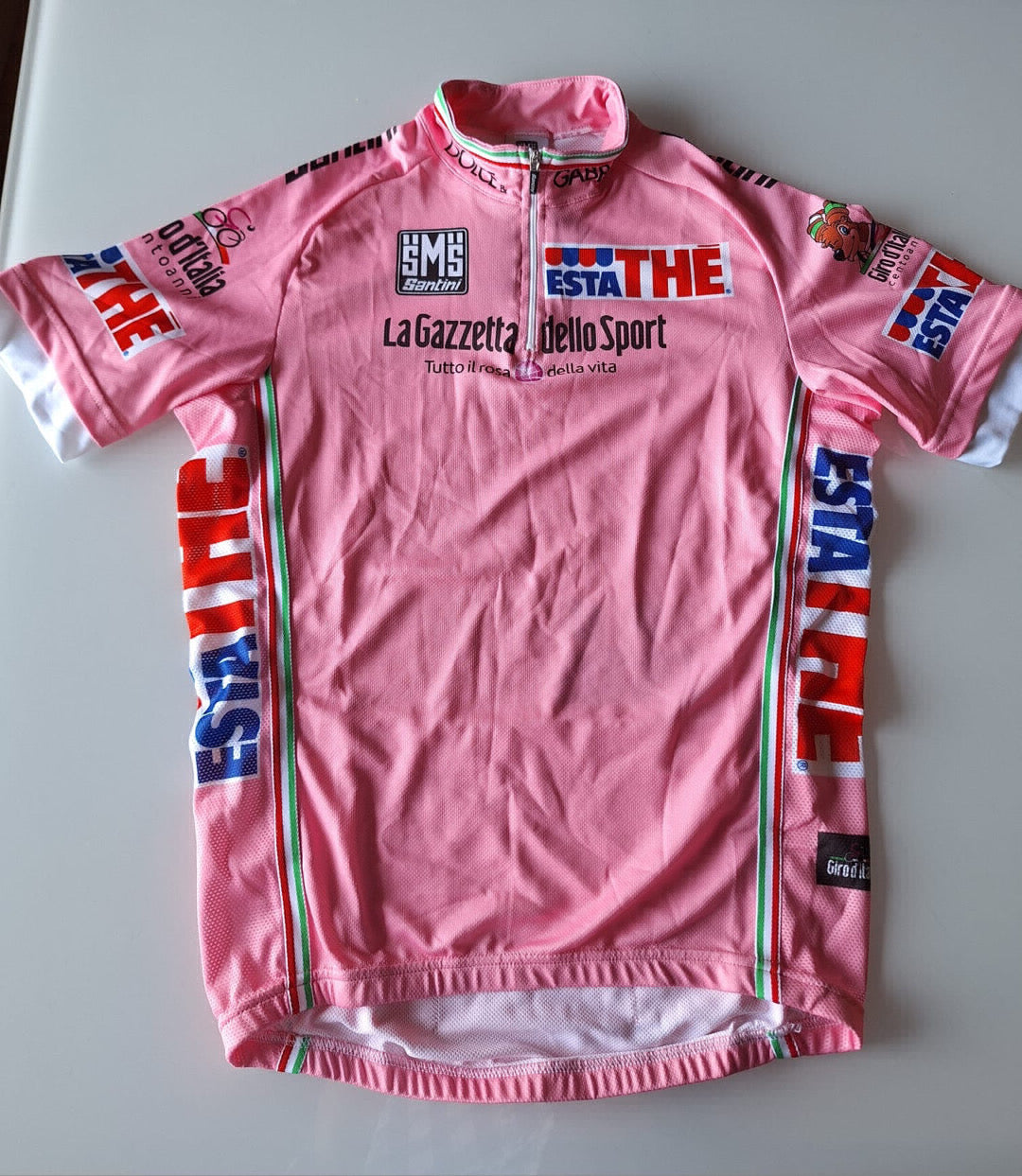 Maglia rosa giro d’Italia 2009 nuova