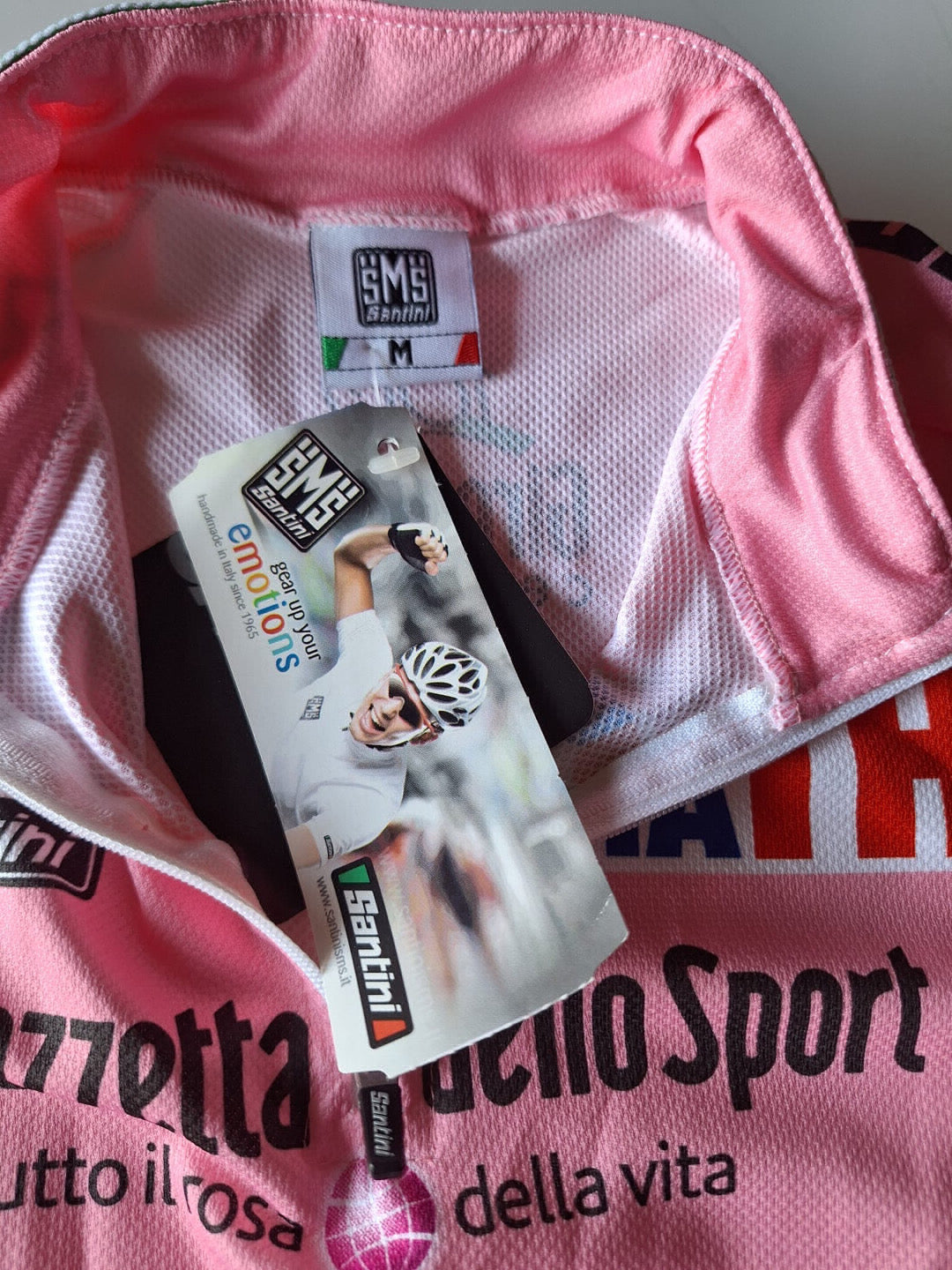 Maglia rosa giro d’Italia 2009 nuova