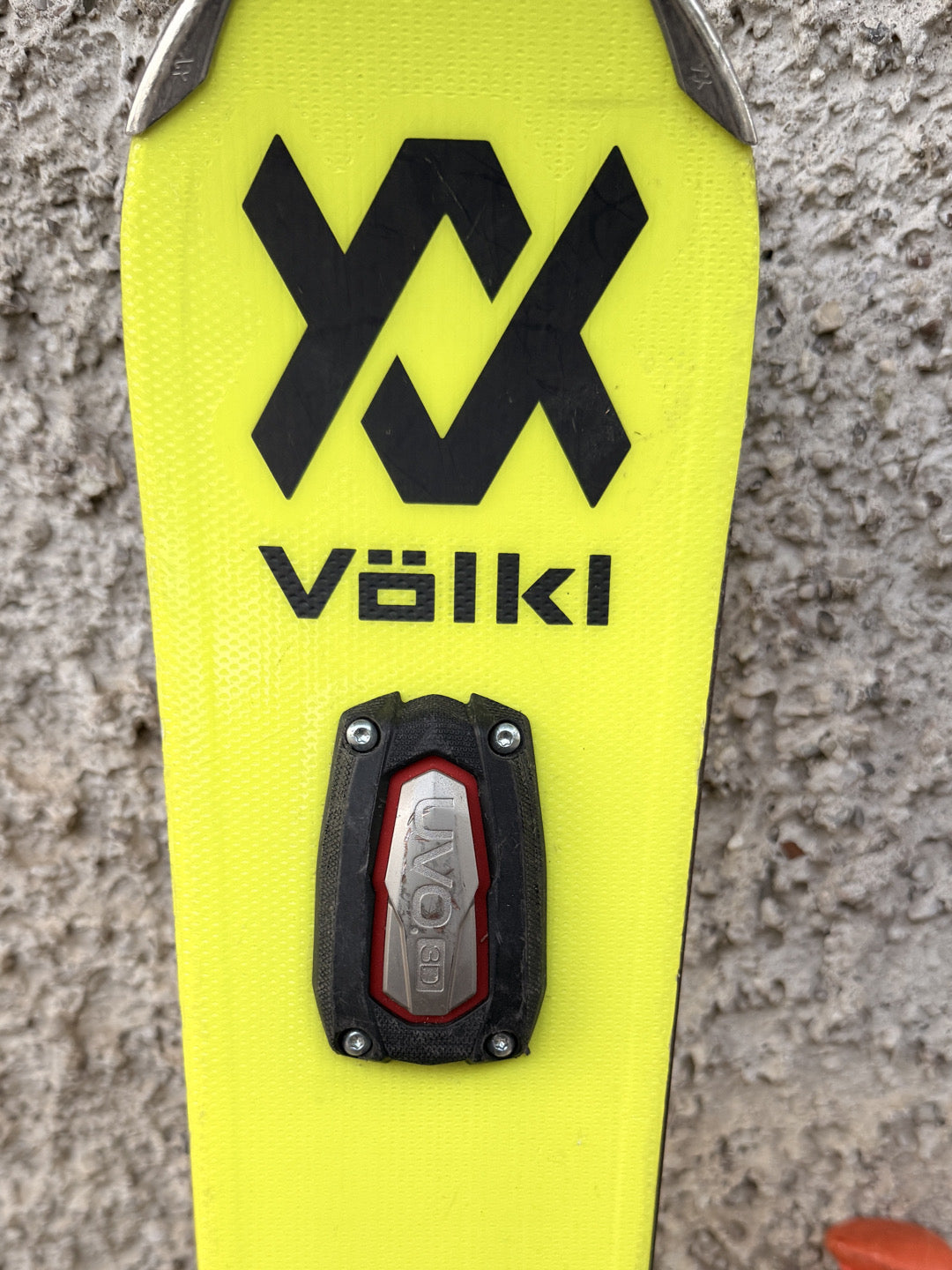 Sci Völkl Racetiger SC 150 cm r10.5 + attacchi marker usati