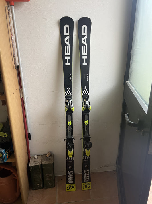 Sci Head Worldcup Rebels i.Race 165cm r13.6 19/20 FF16 usati