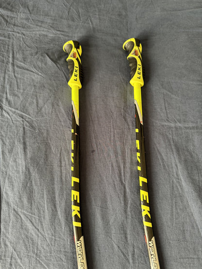 Bastoncini sci Leki World Cup Lite 120cm usati