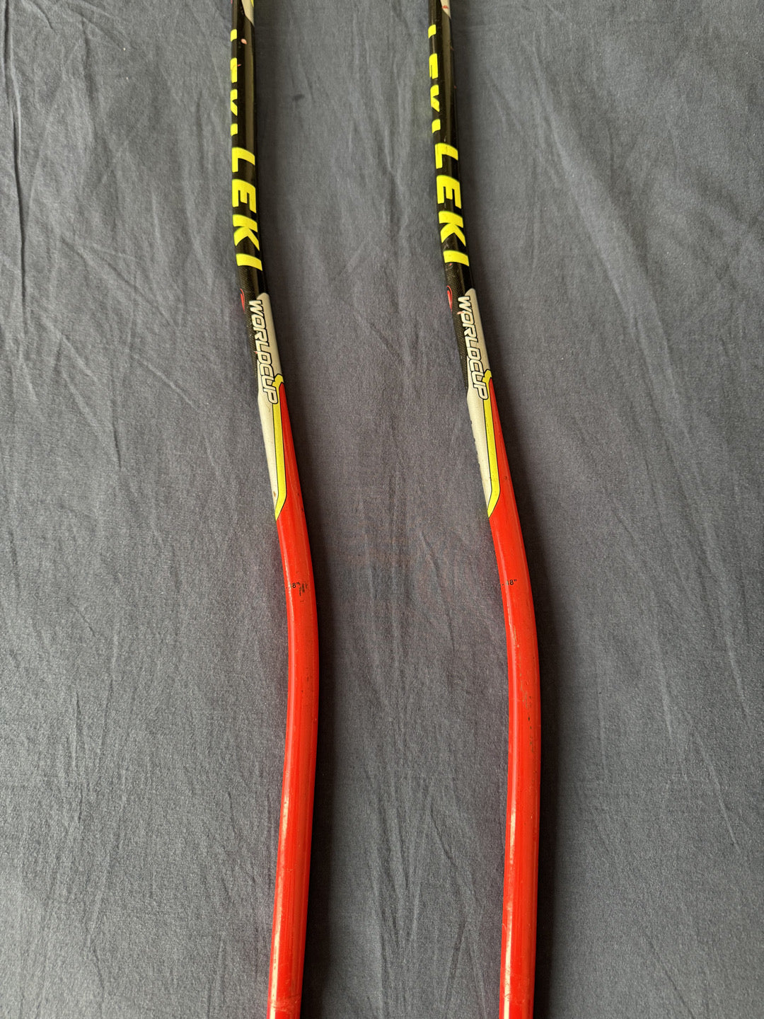 Bastoncini sci Leki World Cup Lite 120cm usati