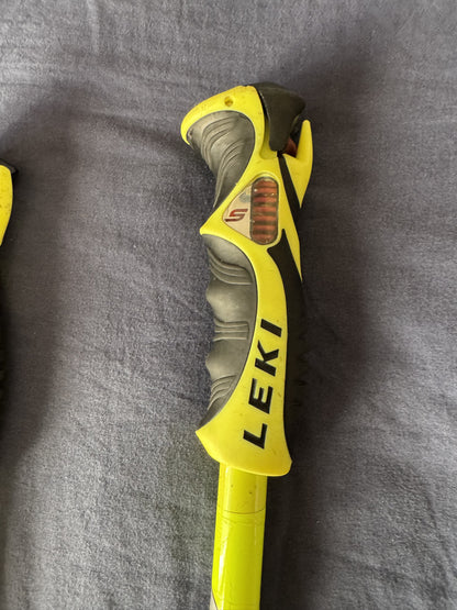 Bastoncini sci Leki World Cup Lite 120cm usati