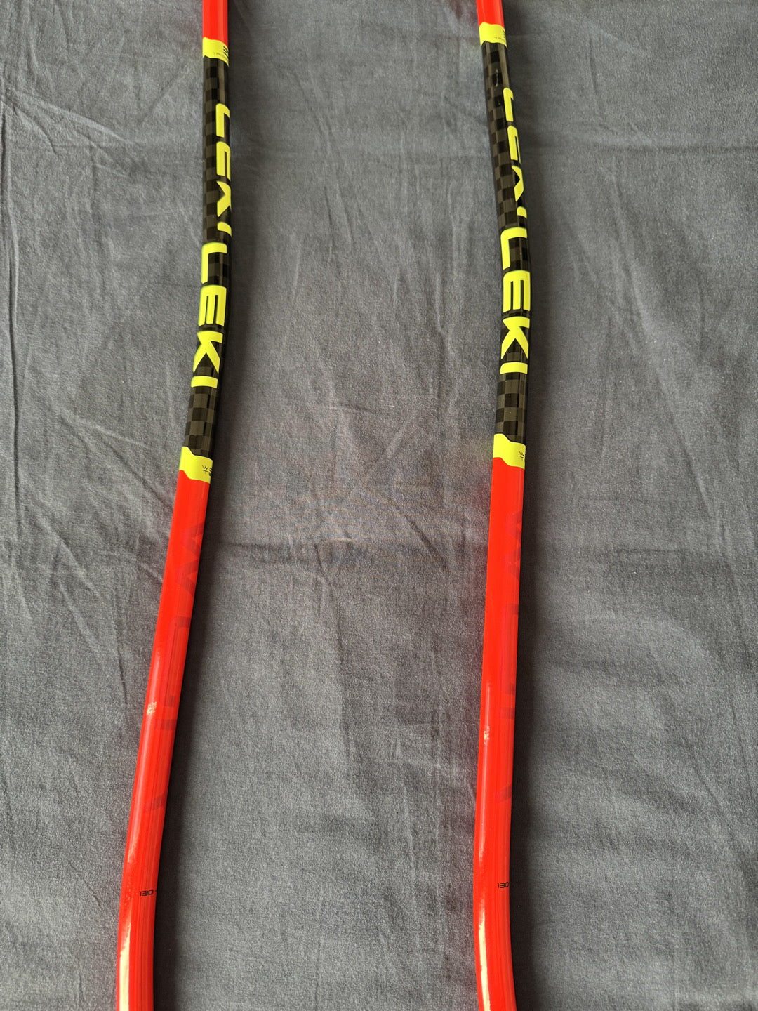 Bastoncini sci Leki World Cup Racing 130cm usati