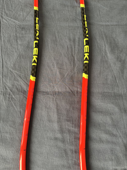 Bastoncini sci Leki World Cup Racing 130cm usati