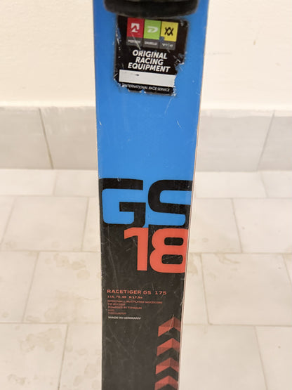 VOLKL RACETIGER GS 175 r 18 usato