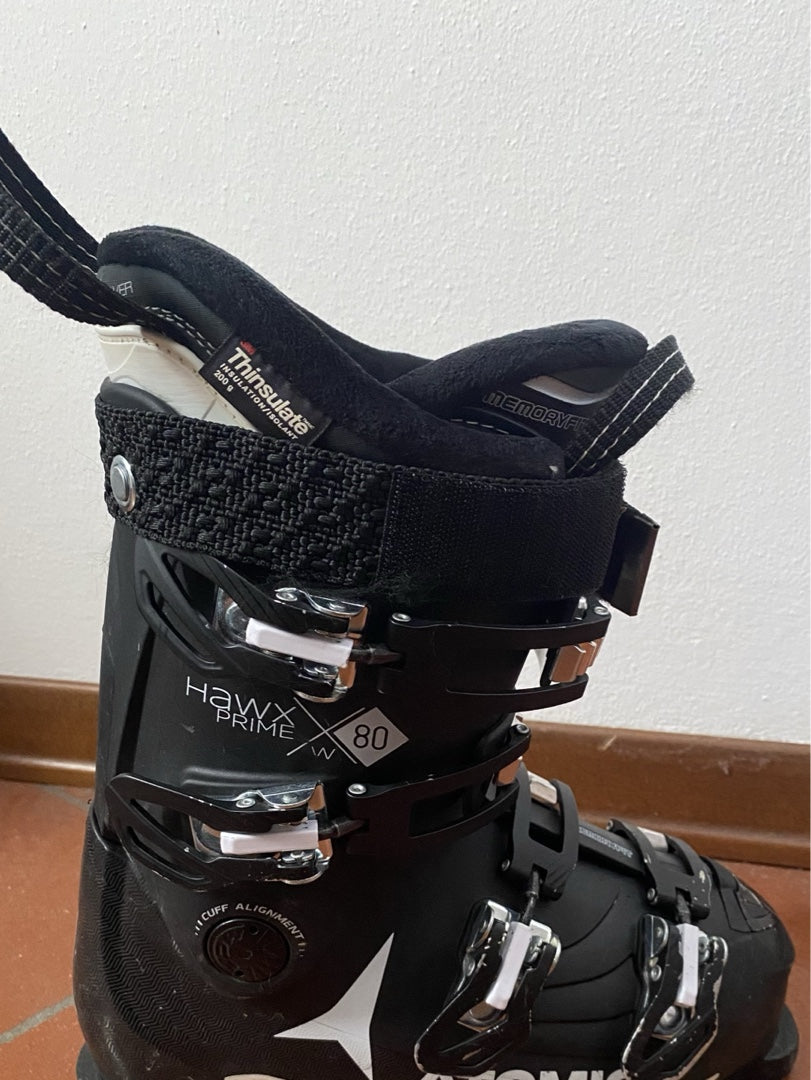 set completo sci da pista 154cm, scarpone 25/25.5