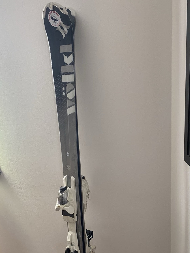 set completo sci da pista 154cm, scarpone 25/25.5