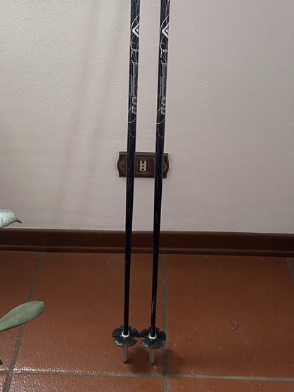 set completo sci da pista 154cm, scarpone 25/25.5